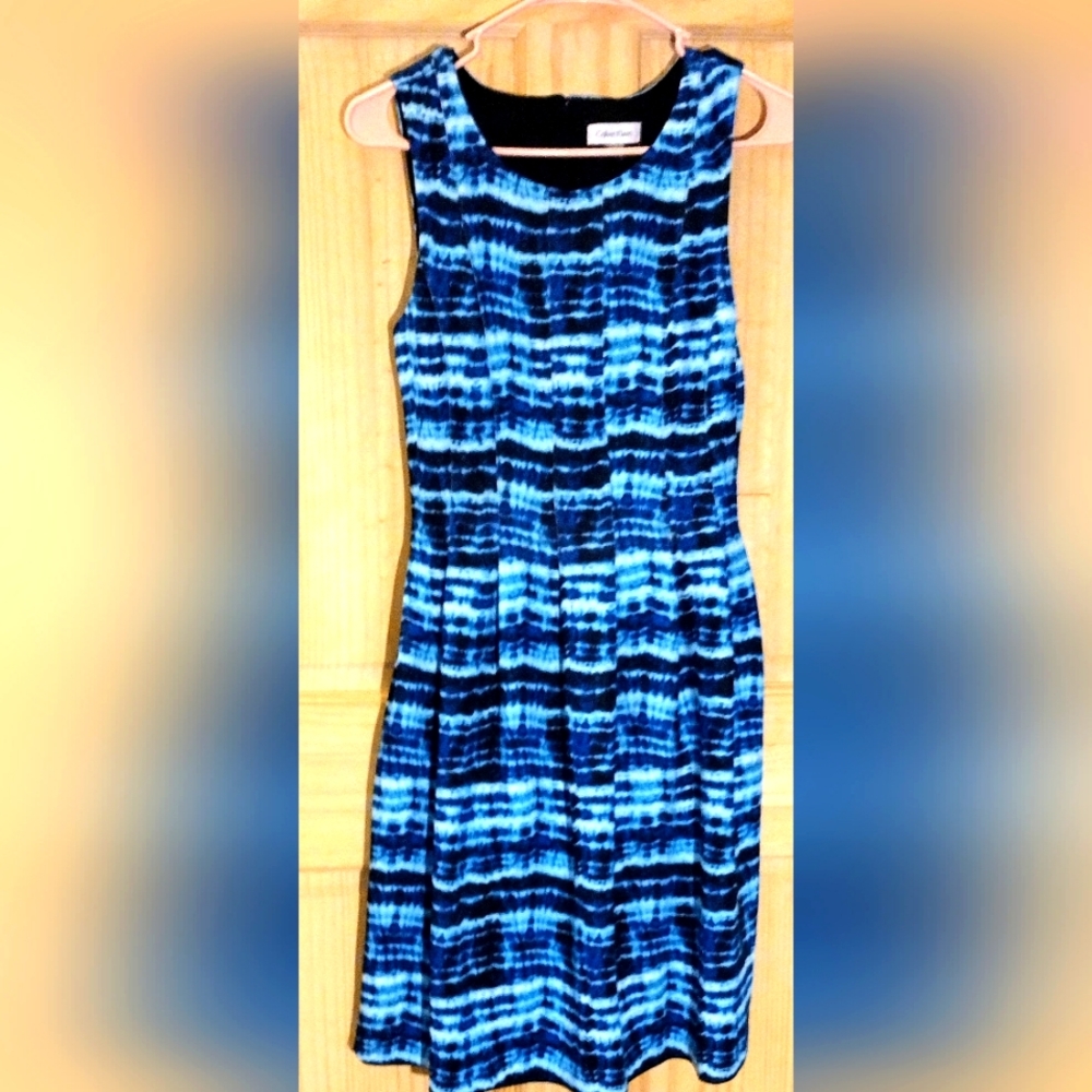 #40 Calvin Klein sleeveless dress  Xlarge like new condition